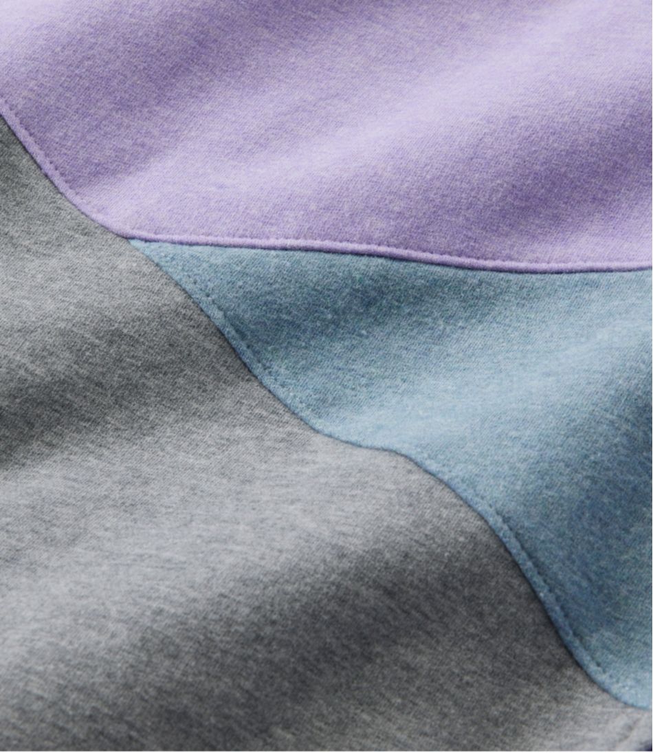 Women's L.L.Bean Cozy Mixed-Knit Pullover, Colorblock - L.L.Bean Essential