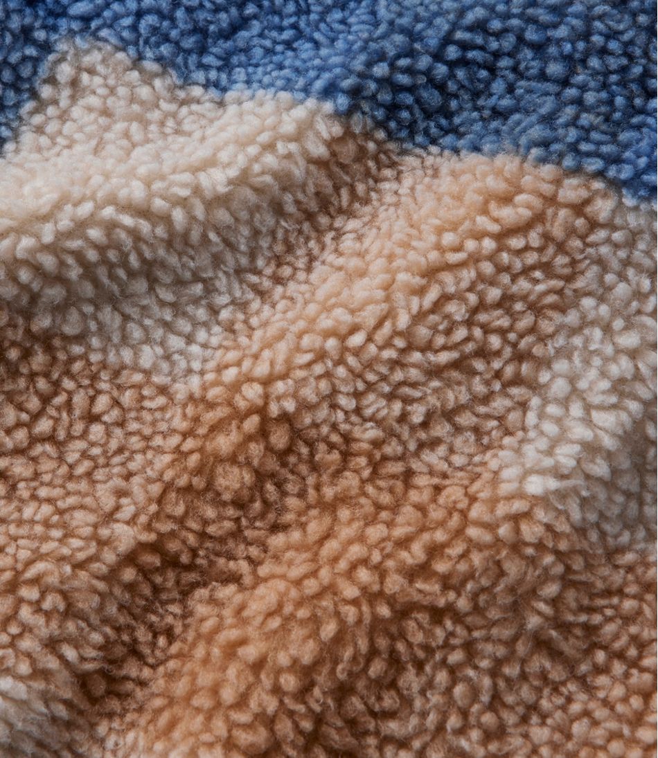 Women's Bean's Sherpa Fleece Coat, Print - L.L.Bean Latest