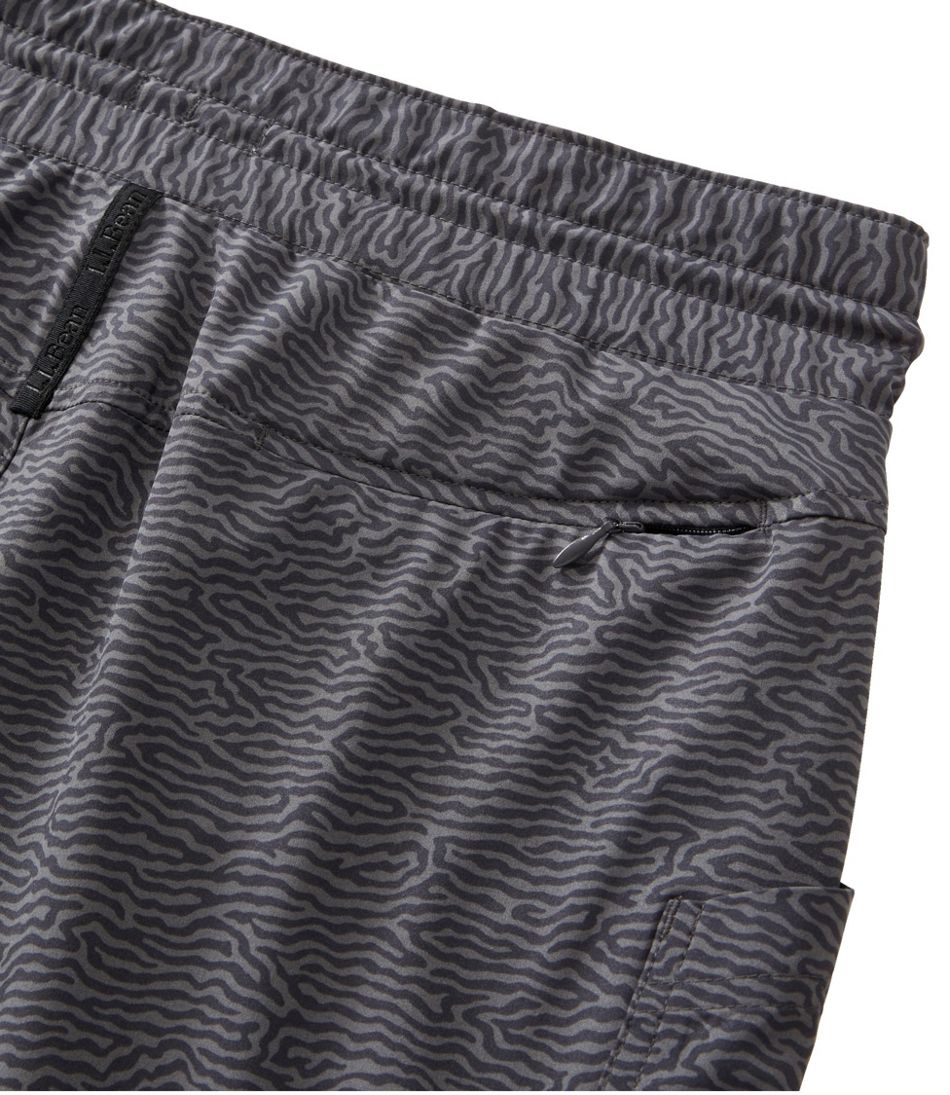 Women's VentureStretch Woven Ankle Pants, Mid-Rise Print - L.L.Bean Everyday
