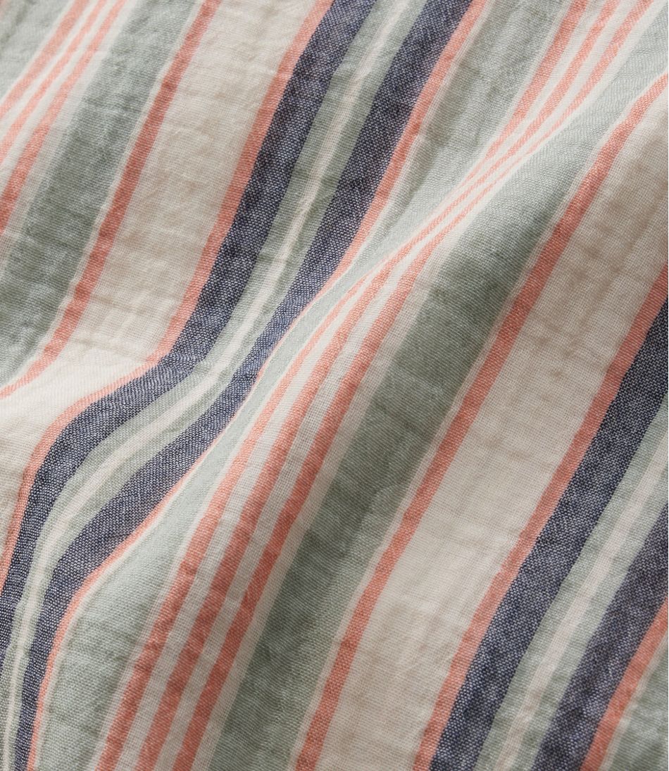 Women's Cloud Gauze Short-Sleeve Shift Dress, Stripe - L.L.Bean Everyday