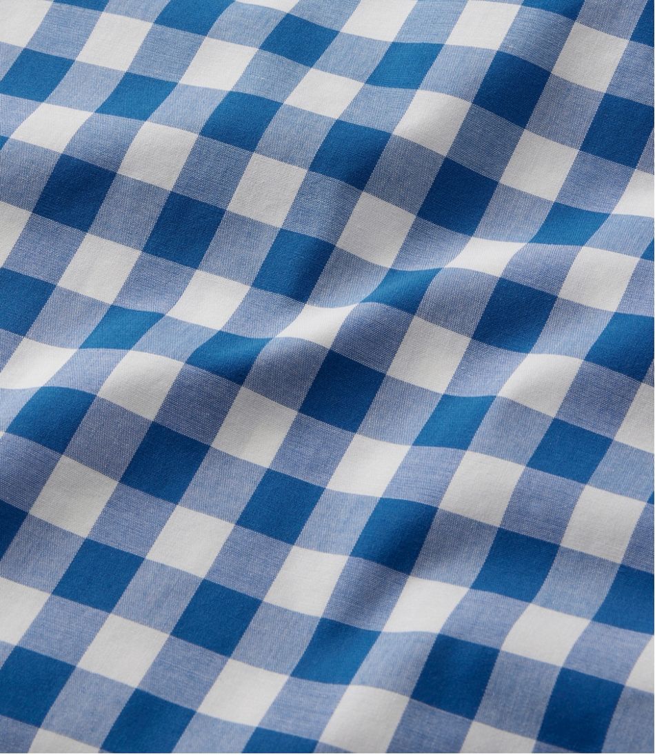 Men's Bean's Wrinkle-Free Everyday Shirt, Traditional Untucked Fit, Plaid, Long-Sleeve - L.L.Bean Value