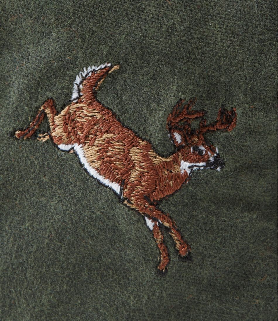 Adults' MIF&W Waxcloth Hat, White-Tailed Deer - L.L.Bean Everyday