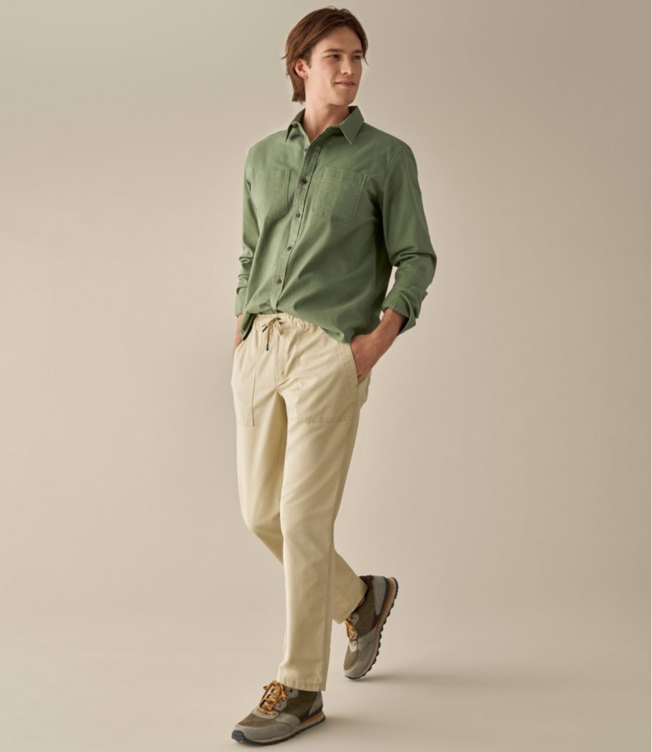Men's Sunwashed Pants, Standard Fit, Straight Leg - L.L.Bean Classic