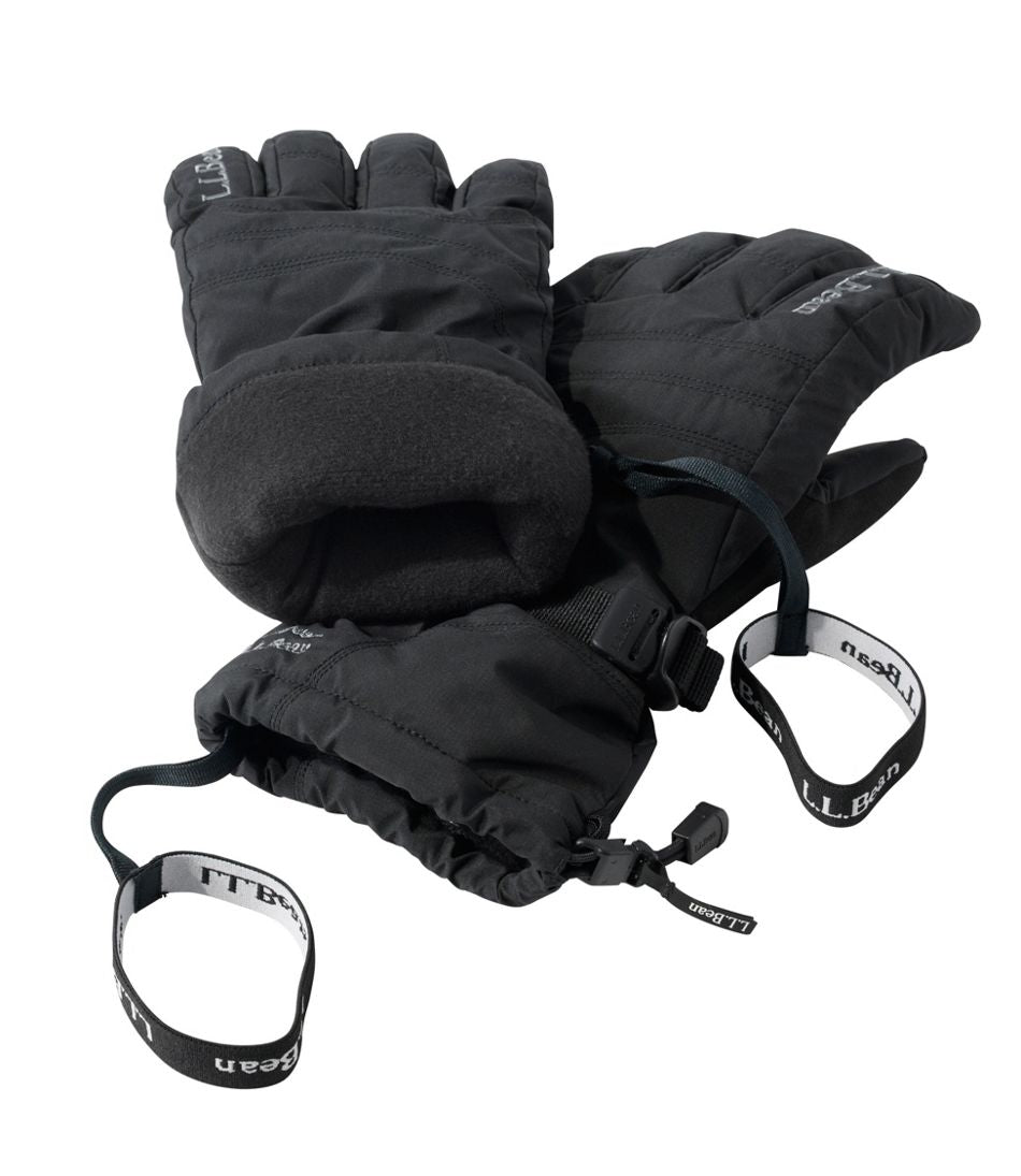 Men's L.L.Bean GORE-TEX PrimaLoft Ski Gloves - L.L.Bean Customer Favorite