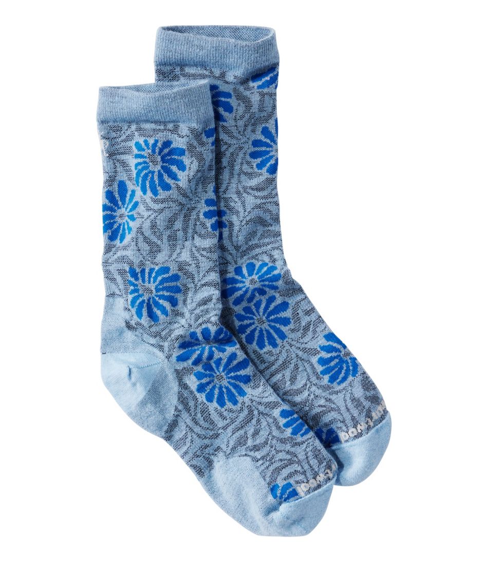 Adults' Smartwool Everyday Floral Crew Socks - L.L.Bean Trusted