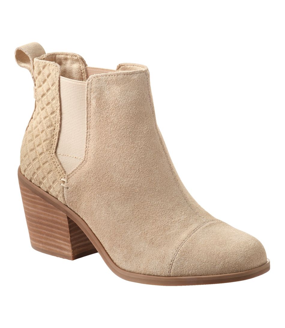 Women's TOMS® Everly Chelsea Boots, Suede - L.L.Bean Trusted