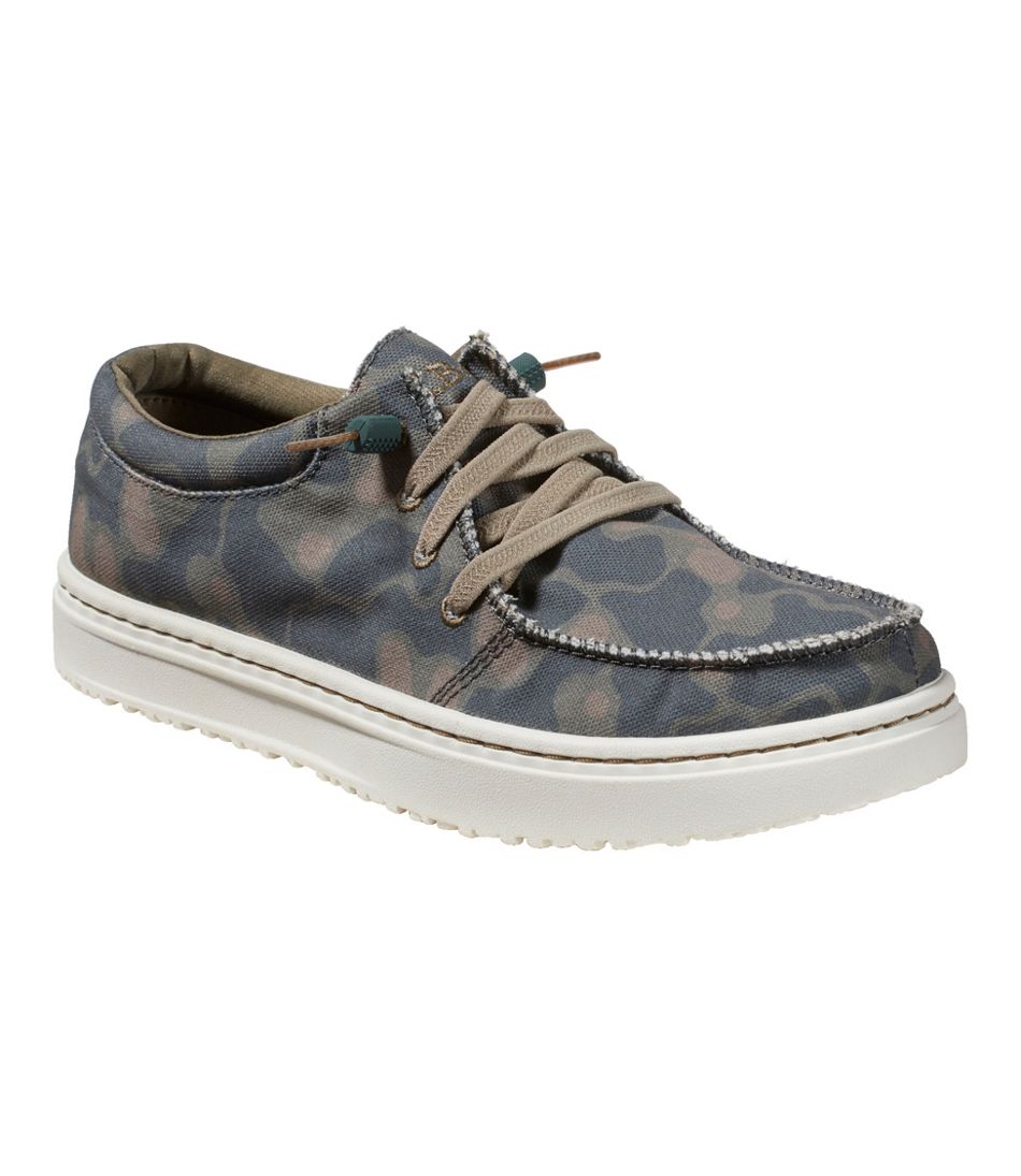 Women's Higgins Beach 4-Eye Slip-Ons, Print - L.L.Bean Great Value