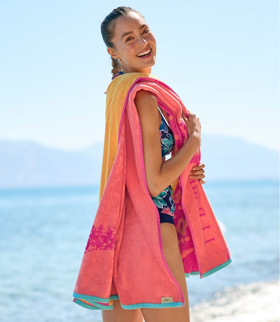 Seaside Beach Towel, Starfish - L.L.Bean Customer Favorite