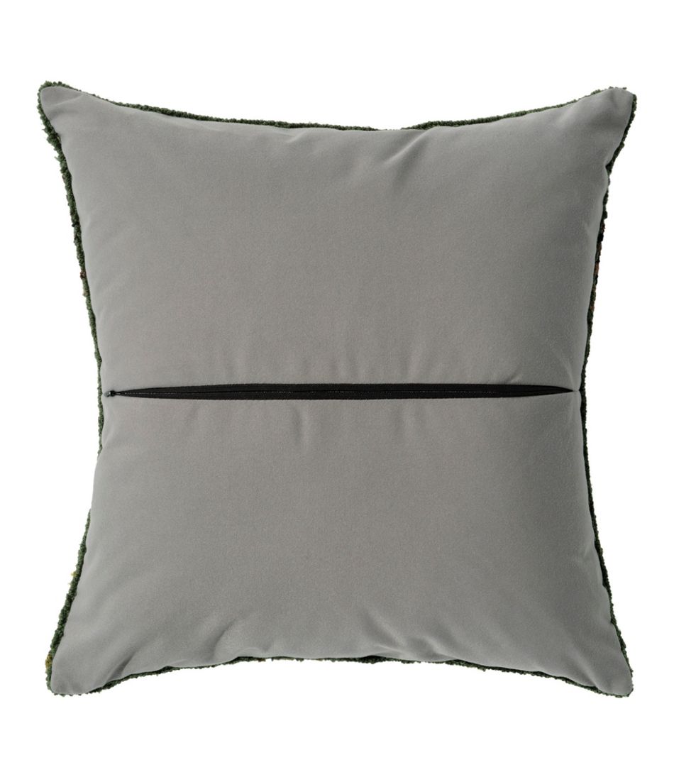Indoor/Outdoor Hooked Pillow, Owls - L.L.Bean Great Value
