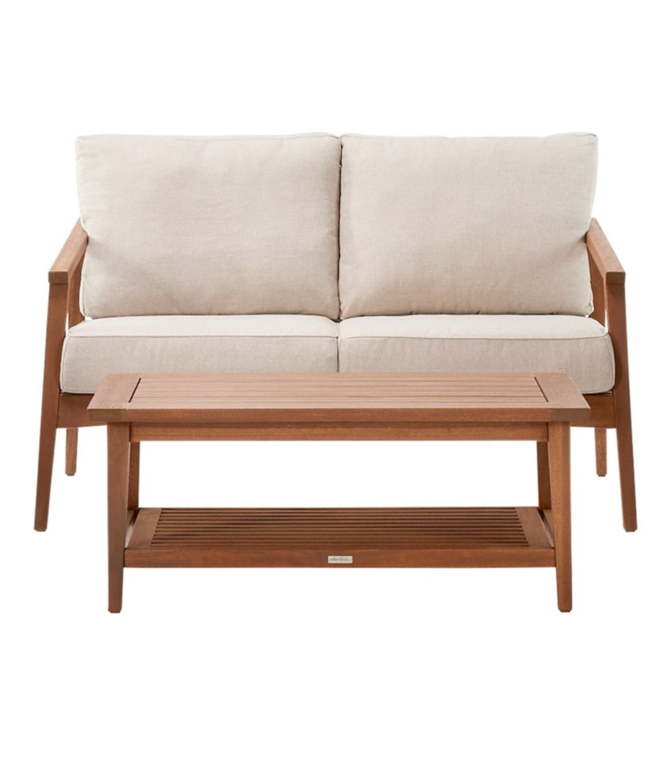 Eucalyptus 4-Piece Patio Set - L.L.Bean Value