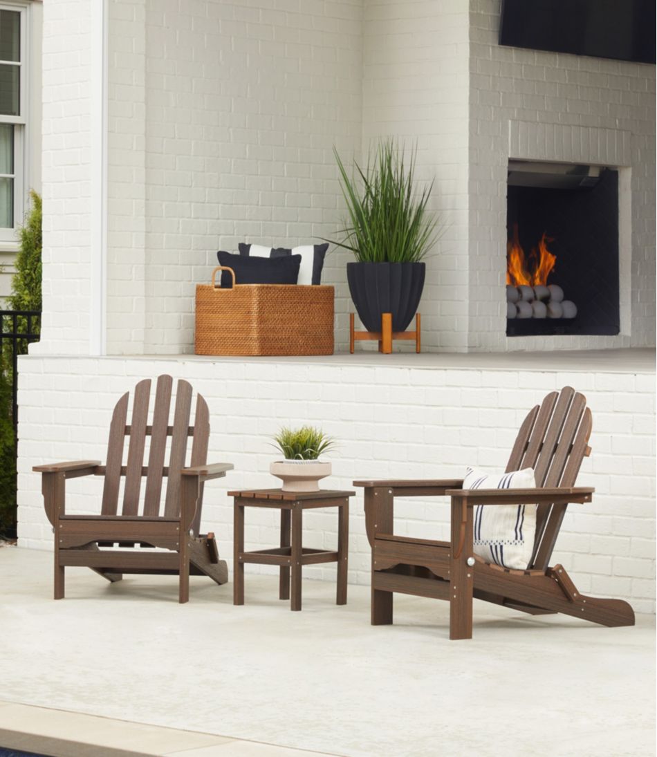 Recycled Poly Lumber Adirondack Chair, Classic - L.L.Bean Latest