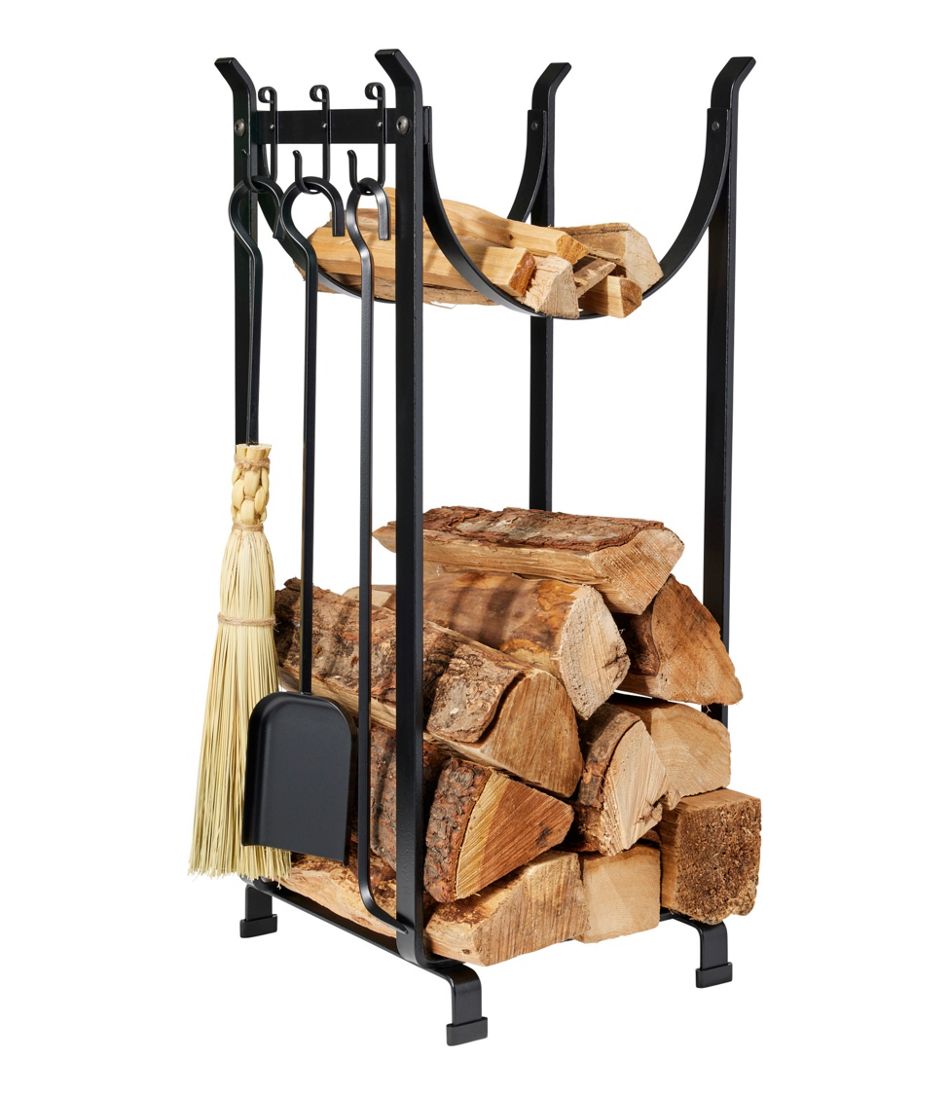 Hearthside Wood Rack With Tools - L.L.Bean Quality