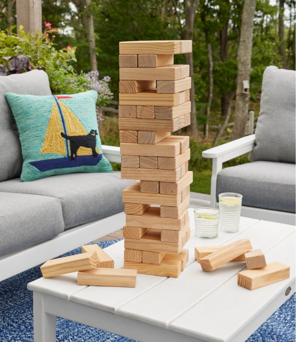 Yard Games Tumbling Timbers, Large - L.L.Bean Quality