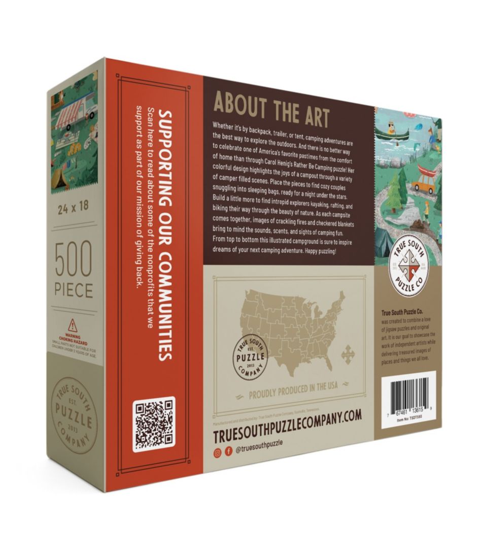 Campground Puzzle, 500 Pieces - L.L.Bean Trusted