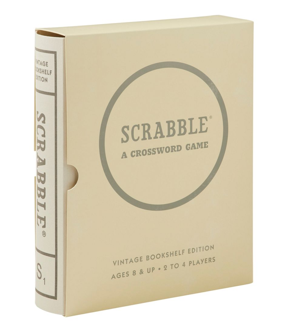 Scrabble Vintage Bookshelf Game - L.L.Bean Essential