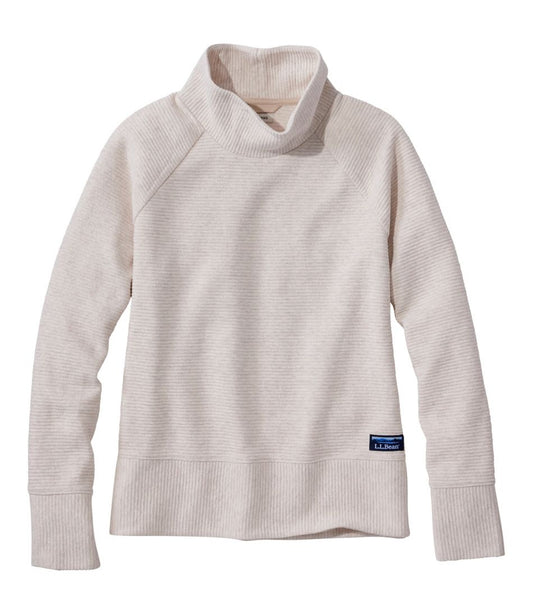 Women's Lakewashed Double-Knit Funnelneck - L.L.Bean Classic