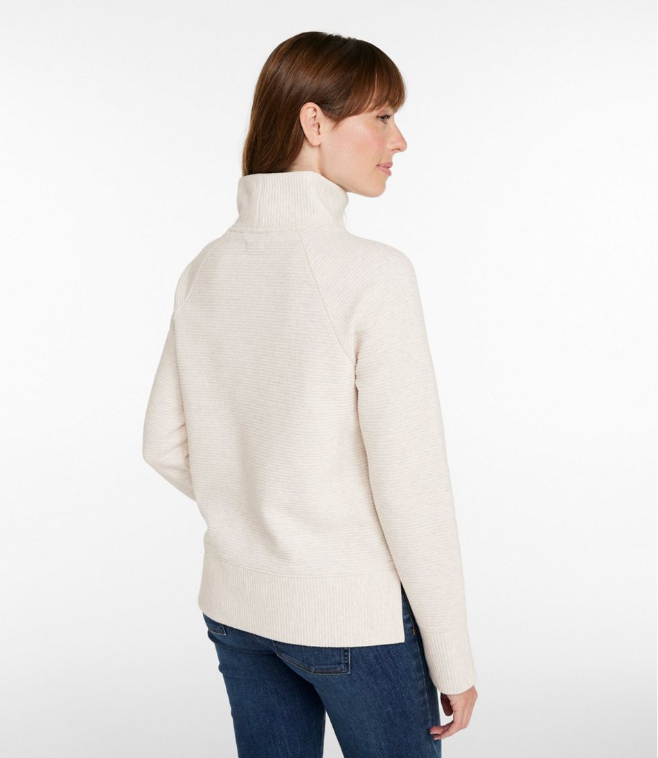 Women's Lakewashed Double-Knit Funnelneck - L.L.Bean Classic