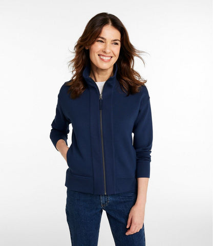 Women's L.L.Bean CloudSoft Top, Full-Zip - L.L.Bean Value