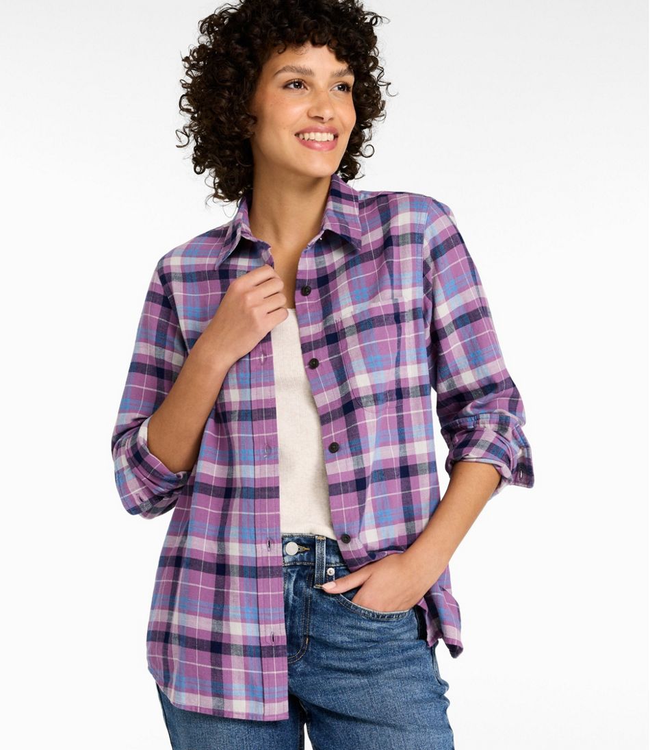 Women's Sunwashed Twill Shirt - L.L.Bean Quality