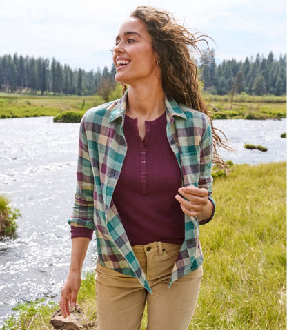 Women's Sunwashed Twill Shirt - L.L.Bean Quality