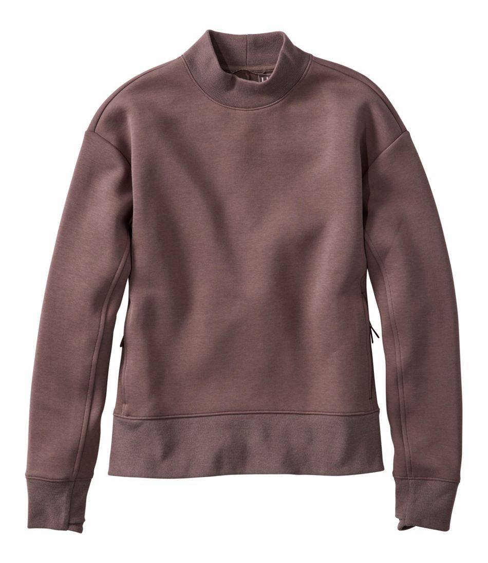 Women's Multisport Mockneck Pullover Sweatshirt - L.L.Bean Classic