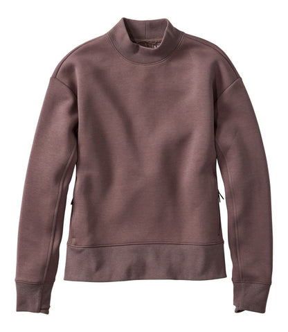 Women's Multisport Mockneck Pullover Sweatshirt - L.L.Bean Classic