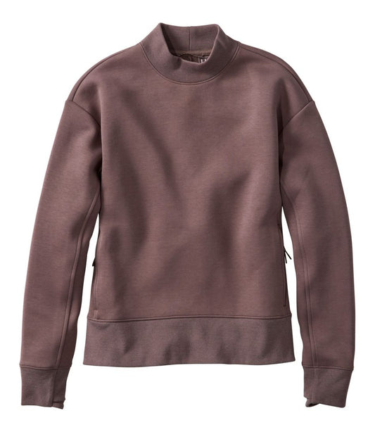 Women's Multisport Mockneck Pullover Sweatshirt - L.L.Bean Classic