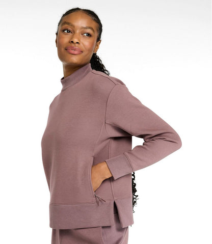 Women's Multisport Mockneck Pullover Sweatshirt - L.L.Bean Classic