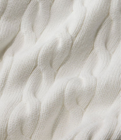 Women's The Original Double L® Sweater, Cable Crewneck - L.L.Bean Essential