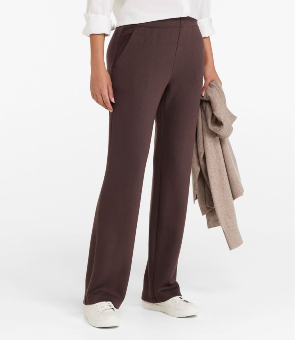 Women's L.L.Bean CloudSoft Pants, Mid-Rise Straight-Leg - L.L.Bean Quality
