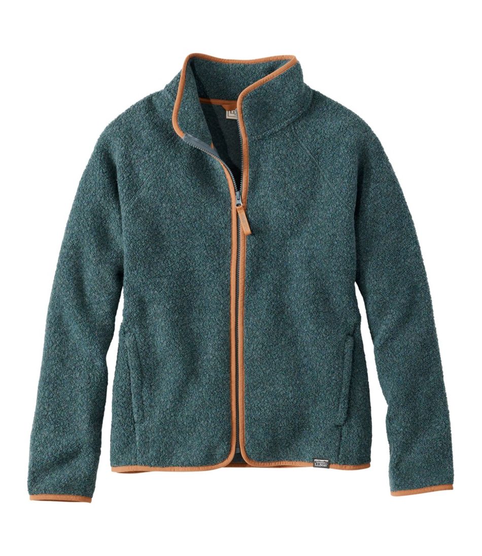 Women's All Season Wool Fleece Full-Zip Jacket - L.L.Bean Customer Favorite