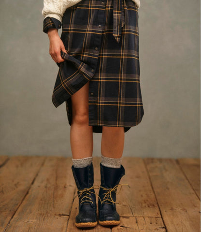 Women's Signature Camp Flannel Midi Dress - L.L.Bean Great Value