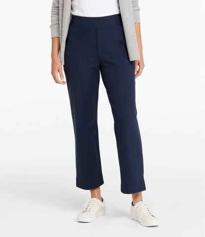 Women's Go-Anywhere Pants, High-Rise Straight-Leg Ankle - L.L.Bean Quality