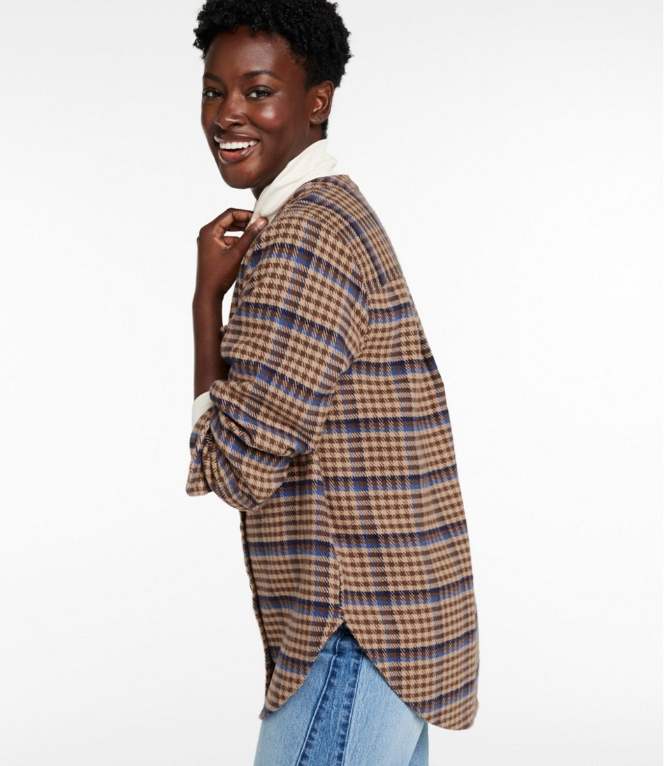 Women's Signature 1933 Collarless Chamois Tunic, Plaid - L.L.Bean Customer Favorite