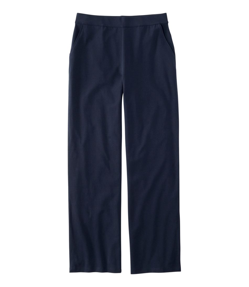 Women's Perfect Fit Pants, Wide Straight-Leg - L.L.Bean Great Value