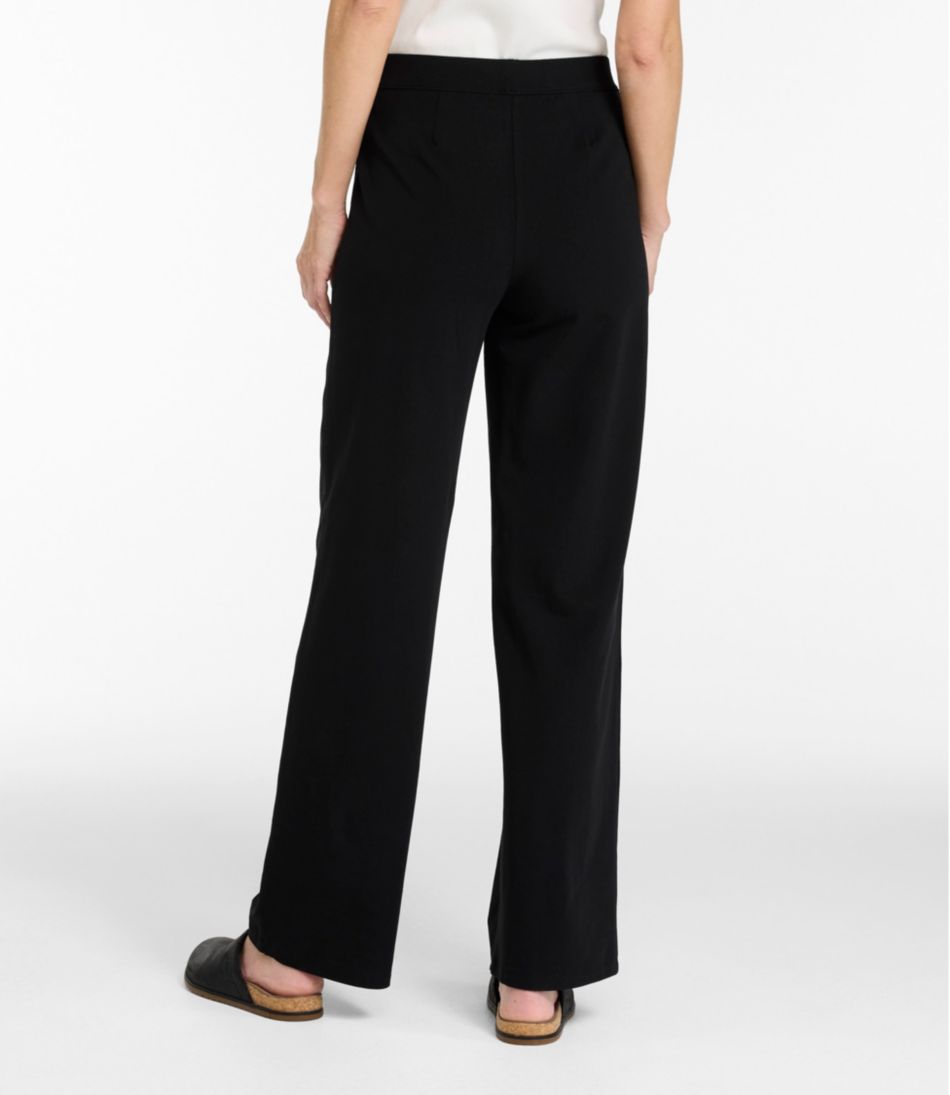 Women's Perfect Fit Pants, Wide Straight-Leg - L.L.Bean Great Value
