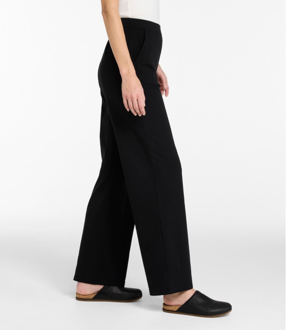Women's Perfect Fit Pants, Wide Straight-Leg - L.L.Bean Great Value