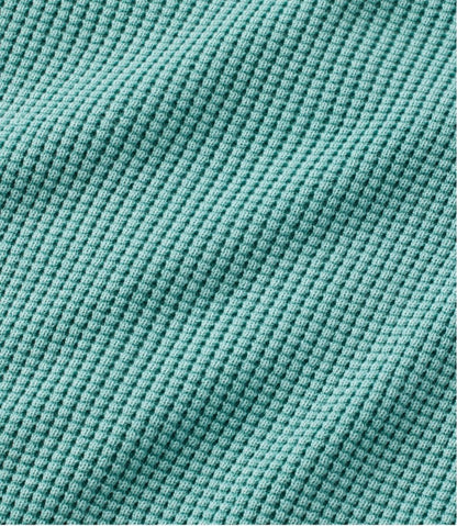 Women's Sunwashed Waffle Sweater, Splitneck - L.L.Bean Customer Favorite
