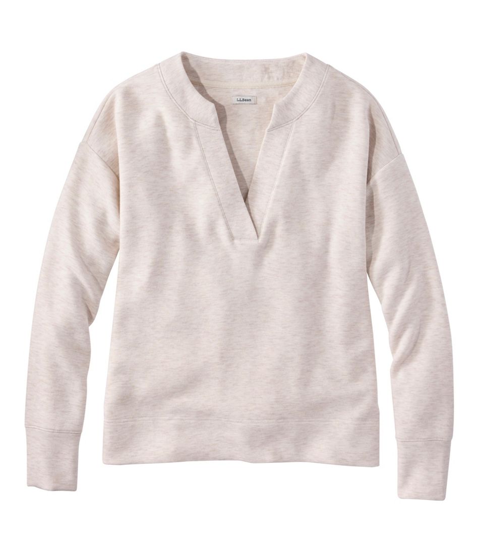 Women's L.L.Bean CloudSoft Splitneck Pullover - L.L.Bean Trusted