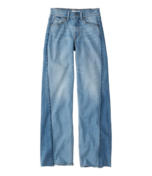 Women's Signature 1912 Premium Jeans, High-Rise Relaxed Wide-Leg - L.L.Bean Customer Favorite