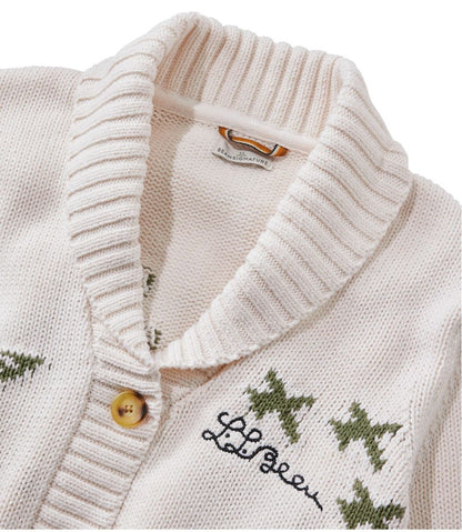 Women's Signature Original Cotton Sweater, Shawl Cardigan Novelty - L.L.Bean Everyday