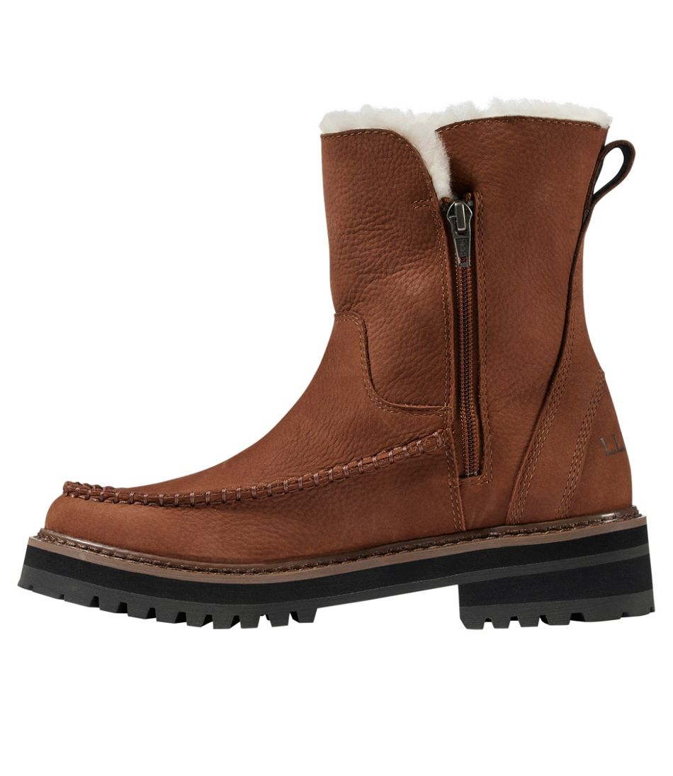 Women's Camden Hill Moto Boots - L.L.Bean Trusted