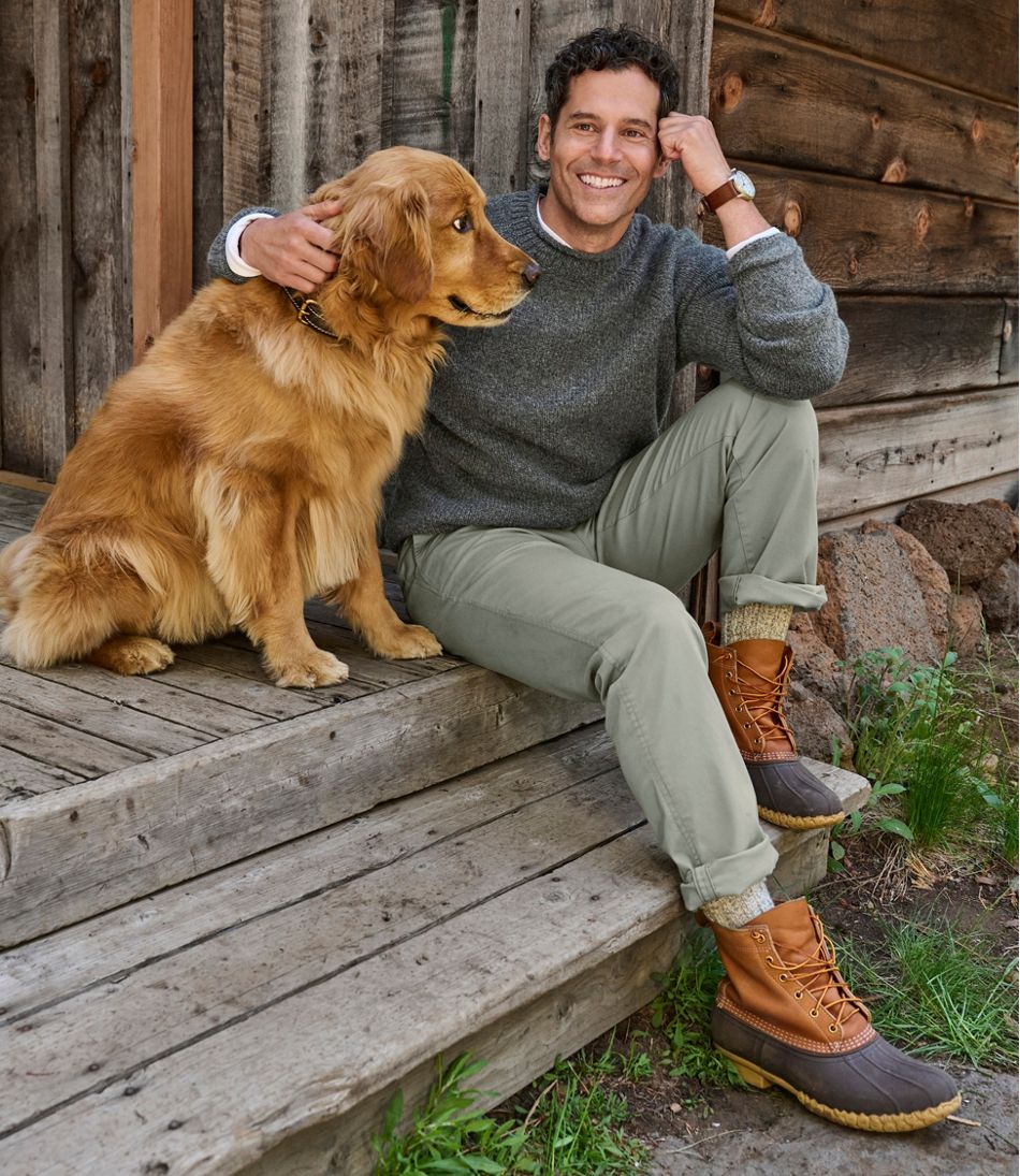 Men's Bean's Classic Ragg Wool Sweater, Rollneck - L.L.Bean Quality