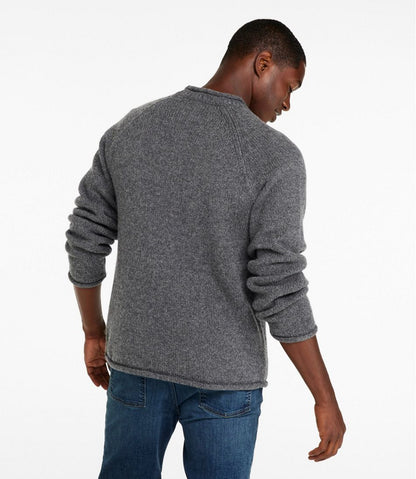 Men's Bean's Classic Ragg Wool Sweater, Rollneck - L.L.Bean Quality