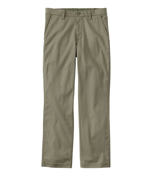 Men's BeanFlex® Performance Canvas Pants, Chinos, Standard Fit, Straight Leg - L.L.Bean Trusted