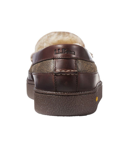 Men's Lodge Moc Vibram® Slippers, Shearling - L.L.Bean Quality