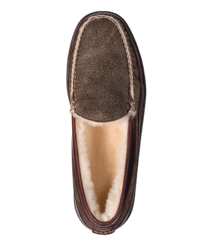 Men's Lodge Moc Vibram® Slippers, Shearling - L.L.Bean Quality
