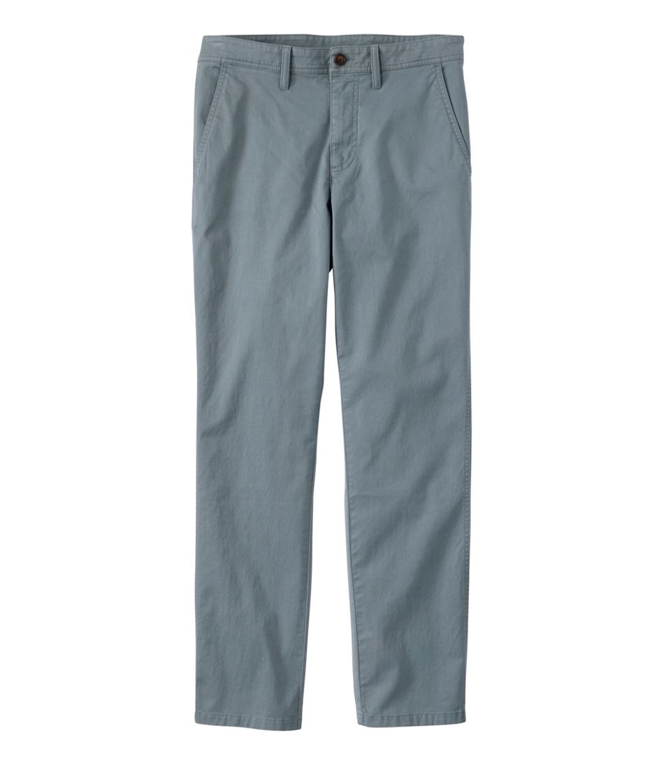Men's Sunwashed Khaki Pants, Standard Fit, Straight Leg - L.L.Bean Trusted