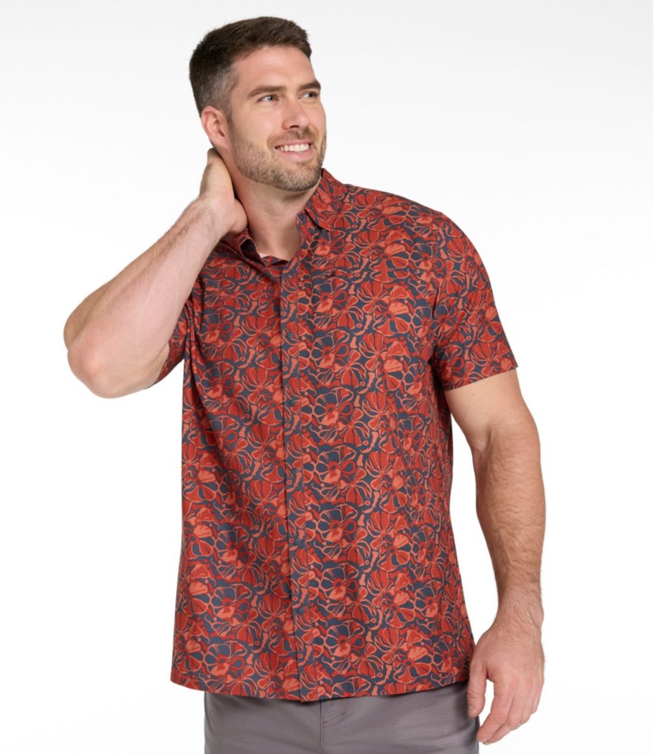 Men's Ultralight Venture Shirt, Short-Sleeve Print - L.L.Bean Quality