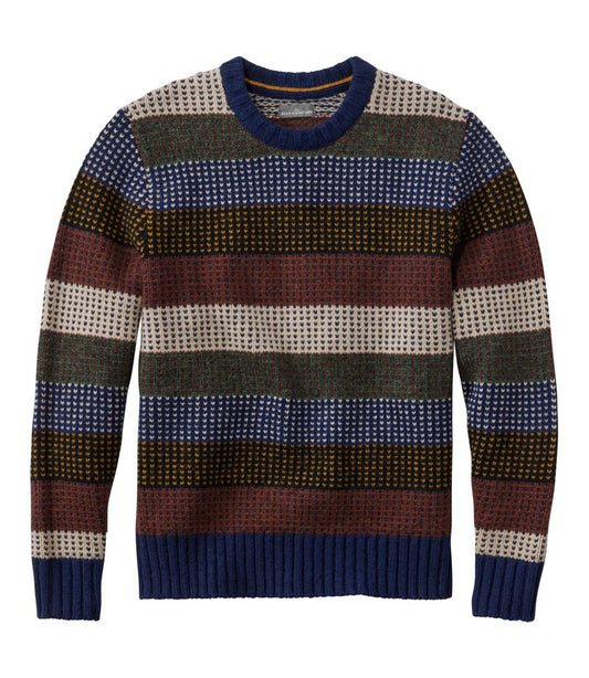 Men's Signature 1980 Matinicus Rock Sweater, Crewneck, Stripe - L.L.Bean Essential